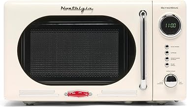 Nostalgia Retro Compact Microwave