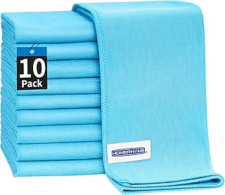 HOMERHYME Glass Cleaning Cloths