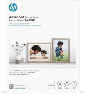 HP Glossy Advanced Photo Paper