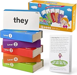 Coogam 520 Sight Words Flash Cards