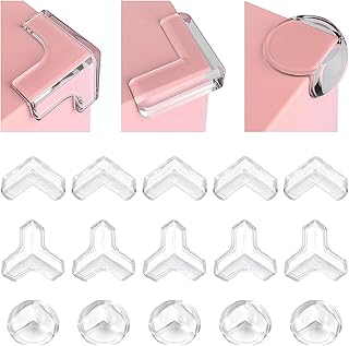 28-Piece Clear Kid Safety Corner Protectors