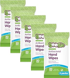 Boogie Antibacterial Hand Wipes