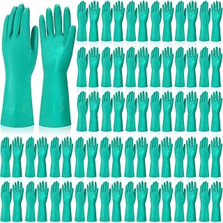 Heavy-Duty Nitrile Chemical Gloves