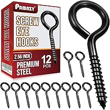 Heavy Duty Eye Hooks 12Pcs