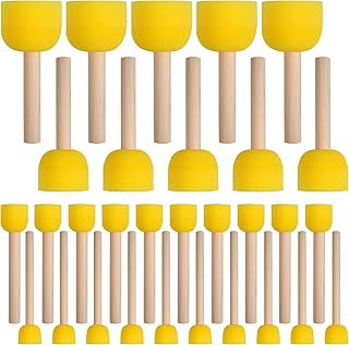 Round Sponge Brushes Set
