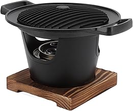 Portable Wooden Charcoal Grill