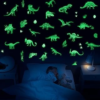 Glowing Dinosaur Wall Decals