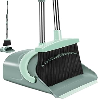 Upright Broom-Dustpan Combo