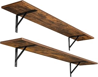 DINZI LVJ Rustic Floating Shelves