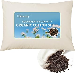 USlixury Organic Buckwheat Pillow