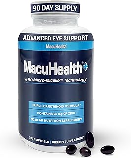 MacuHealth Plus+ Eye Vitamins