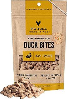 Vital Essentials Freeze-Dried Duck Bites