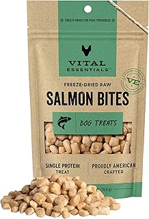 Vital Essentials Freeze-Dried Salmon Bites