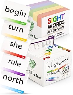 Sight Words Flash Cards Kindergarten to 4th Grade - 600 Words from Dolch's and Fry's Lists with 18 Mini Games