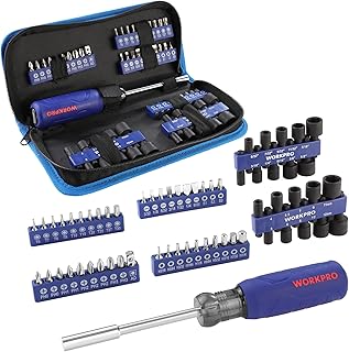 WORKPRO 61PC Screwdriver & Nut Set