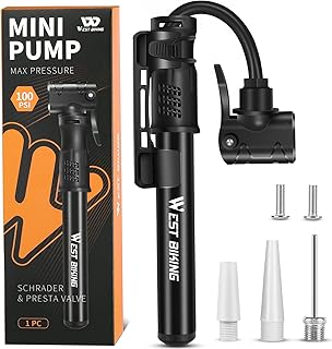 Mini Dual Valve Bike Pump