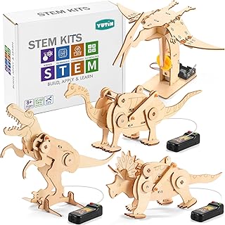 Dinosaur STEM Wood Building Kit