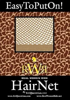 RWR Real Women Ride Equestrian Hair Net (Light Brown)
