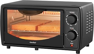 COMFEE' Compact 4-Slice Toaster Oven