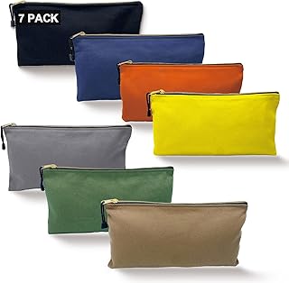 Heavy-Duty Canvas Tool Pouches