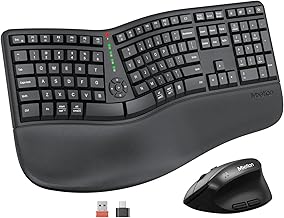 MEETION Ergonomic Keyboard & Mouse