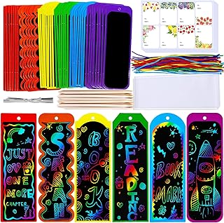 Winlyn Scratch Bookmarks Craft Kits