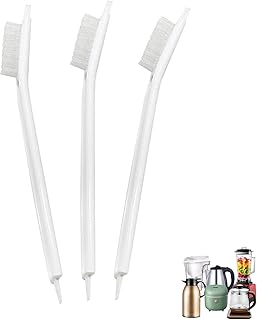 3 PCS Fruit Juicer Machine Clean Brush, Soy Milk Maker Clean Brush, Crevice Cleaning Tool Set for Toaster Sink Tile Grout Grater Seafood, Small Cleaning Supplies Gadgets for Kitchen Appliances