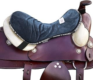 Harrison Howard Trail Seat Saver Western Tack Saddle Ride-on Pad with Cushion Bottom Helps Distribute Back Pressure