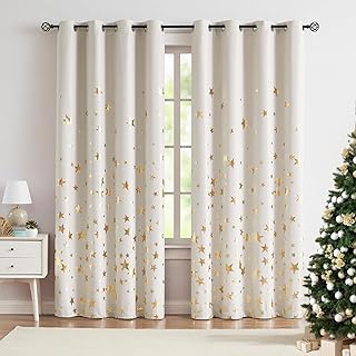 Star Blackout Curtains for Kids