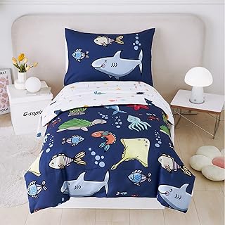 Ocean Animal Toddler Bedding Set