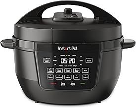 Instant Pot 7.5QT RIO Wide, 7-in-1 Electric Multi-Cooker, Pressure Cooker, Slow Cook, Rice, Steamer, Saut&eacute;, Yogurt & Warmer, Wide Base, Large Searing Base, WhisperQuiet Steam Release