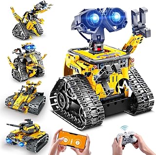 5-in-1 RC Robotics Building Set