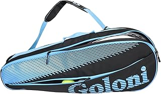 Goloni | 3 Racquet Tennis Bag, for Professional or Beginner Tennis Players, Rackets Cover Bag with Protective Pad & Lightweight | Unisex Design for Men, Women, Youth and Adults