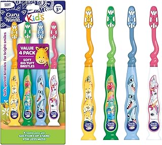 GuruNanda Kids Fun Animal Toothbrush
