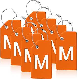 Sweetude Silicone Initial Luggage Tags