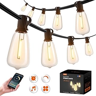 addlon Smart Outdoor String Lights