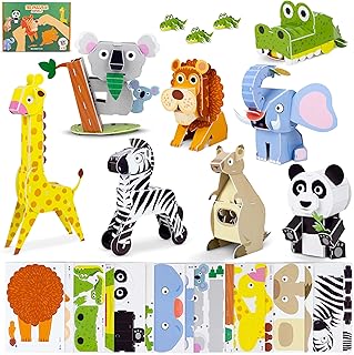 BONNYCO 3D Jungle Animals Puzzles
