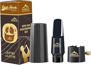 EASTROCK Alto Sax Mouthpiece Kit
