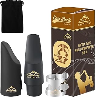 EASTROCK Alto Sax Mouthpiece Kit