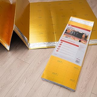 Mohawk Elite 100sqft Premium Flooring Underlayment, 2mm Thickness with pre-Taped Sides (4ft Wide x 25ft Length)