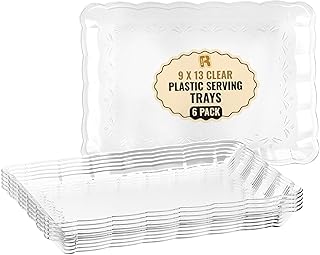 Clear Plastic Serving Trays