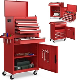 Goplus 5-Drawer Rolling Tool Chest