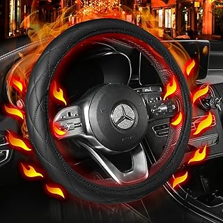 WARMITORY Quick-Heat Steering Wheel Cover