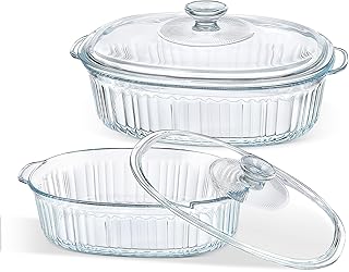 MCIRCO Glass Casserole Set