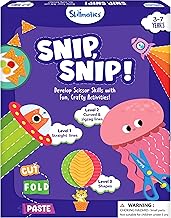 Skillmatics Snip Snip Activity Book