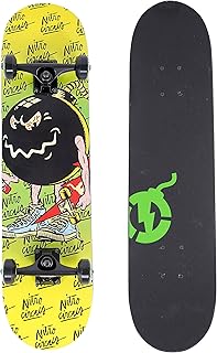 Nitro Circus Yellow Skateboard