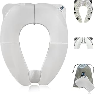 Baby Proof Me Potty Training Seat Travel &ndash; Foldable Potty Training Seat Cover for Toddlers, Portable, Travel Potty Seat, Folding Toilet Seat for Kids, and Toddler Toilet Seat Cover