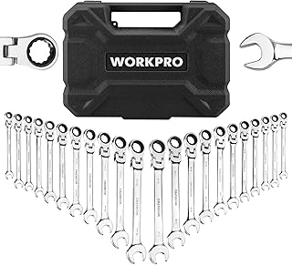 WORKPRO 22-Piece Ratcheting Wrench Set