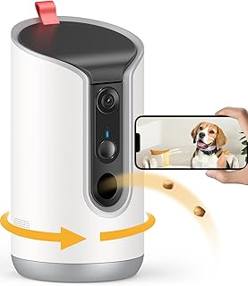 2K WiFi Pet Camera Dispenser