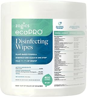 Zogics ecoPRO Plant-Based Wipes
